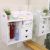 Bathroom Waterproof Closet Punch-Free Wall Mount Cosmetics Storage Cabinet