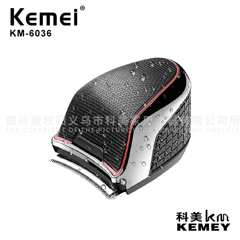 direct supply from cross-border manufacturers electric clipper komei km-6036 hair clipper waterproof hair clipper household electric clipper