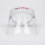 Anti-Fog Anti-Droplet Mask Pet Transparent Full Face Protective Mask HD Anti-Fog Anti-Splash Plastic Mask
