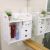 Bathroom Waterproof Closet Punch-Free Wall Mount Cosmetics Storage Cabinet