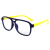 Children's Anti-Blue Ray Plain Glasses Mobile Phone Computer Goggles Eye Protection Children's Silicone Frame 