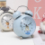 Creative New 3-Inch Drum-Shaped New Cartoon Series Metal Bell Alarm Clock Student Children Bedside Simple Table Alarm Clock