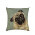 New Cartoon Dog Jarre Aero Bull Linen Pillow Cover Office Home Cushion Cover Amazon EBay Cross-Border Hot