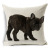 Cute Jarre Aero Bull Yak Animal Series Linen Pillow Cover Home Sofa Cushion Factory Wholesale