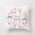 INS Popular Unicorn Pillow Cover Cartoon Home Sofa Cushion Throw Pillowcase Wholesale Customization