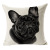 Cute Jarre Aero Bull Yak Animal Series Linen Pillow Cover Home Sofa Cushion Factory Wholesale