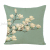 Chinese Flower Digital Printed Pillowcase Sofa Office Chair Backrest Bedroom Bedside Cushion Back Seat Cushion