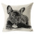 Cute Jarre Aero Bull Yak Animal Series Linen Pillow Cover Home Sofa Cushion Factory Wholesale