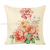 New Fresh Flower Digital Printed Pillowcase Linen Sofa Cushion Office Cushion Car Back