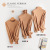 Pure Color Mulberry Silk Keep Warm and Emit Heat Fleece Underwear Bottoming Shirt Women's Autumn and Winter Half-High Collar Pile Collar Sweater