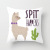 New Cartoon Alpaca Series Pillow Cover Home Sofa Fabric Cushion Throw Pillowcase Wholesale Customization