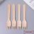 Transparent OPP Bag Multi-Purpose Bamboo Wooden Knife, Fork and Spoon Disposable Knife Fork Spoon Knife, Fork and Spoon DIY Personalized Cake Shop Utensils