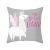 New Cartoon Alpaca Series Pillow Cover Home Sofa Fabric Cushion Throw Pillowcase Wholesale Customization