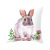 New Easter Cute Rabbit Egg Pattern Cushion Cover Special Holiday Decoration Living Room Sofa Pillow Cases