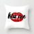New Casual Red Cartoon Valentine's Day Pillow Cover Holiday Home Sofa Cushion Cushion Cover Wholesale Customization