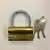 Production 45/55/65/75/80mm Factory Direct Sales Plating Ti Gold Iron Padlock