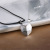 Wish Stone Couple Necklace a Pair of Creative Magnet Suction Pendant Lettering Men and Women Clavicle Chain off-Site Love Gift