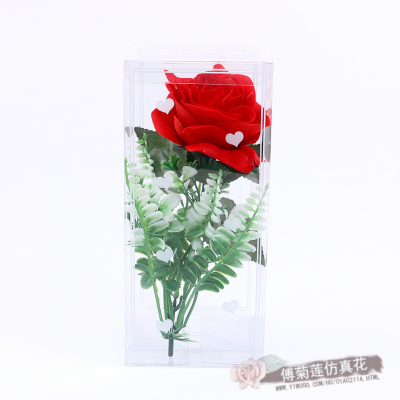 Artificial Flower Fake Rose Flower Living Room TV Cabinet Shooting Props Bridal Bouquet Bouquet Table-Top Decorations Wedding Flower