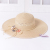 Summer straw hat women big wide brim beach hat sun hat foldable sun block UV protection panama hat bone chapeu feminino