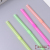 Disposable Colorful Color Matching Mixed Drink Straw Creative Art Sticky Painting Kindergarten Children Handmade DIY Props