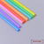 Disposable Artistic Straw Single Curved Creative Modeling Milk Tea Drink Juice Straw Color Transparent Factory Direct Sales