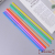 Disposable Artistic Straw Single Curved Creative Modeling Milk Tea Drink Juice Straw Color Transparent Factory Direct Sales