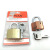 CH-L40506070 Sowan Diamond Lock Copper Plating Brushed Chrome Padlock Key Open