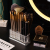 New Acrylic 26-Hole Makeup Brush Shelf Large Hole Transparent Eyebrow Pencil Eyeliner Storage Box Organizing Display Stand