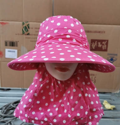 Sun Protection Hat Female Summer Hat Face Cover Sun Hat Wide Brim Versatile Summer Hat UV Protection Tea Picking Cycling Sun Hat