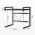 Thickened Retractable Microwave Oven Rack Rice Cooker Oven Double Layered Storage Rack Home Kitchen Seasoning Storage Rack