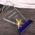Crystal Trophy Customized Creative Medal Company Annual Meeting Metal Five-Pointed Star Pattern Pickling Licensing Authority