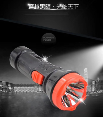 Rechargeable Fire Emergency Kit Led Rechargeable Flashlight Super Bright Portable Flashlight Wholesale Factory Hot Sale