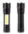 USB Rechargeable Outdoor Strong Light Long-Range Multi-Function Cob Sidelight Mini Telescopic Zoom Flashlight