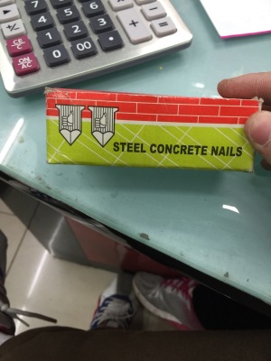 Cement Nail Steel Nail Galvanized Cement Nail 50 Box Packaging Cement Nail