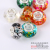 Glass Beads Pandona European and American Scattered Beads DIY Ornament Accessories round Colorized Decorative Design Necklace Bracelet Glass Bead