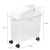 Household Kitchen Coarse Cereals Storage Box Gap Movable Rice Bucket Moisture-Proof Plastic Cereals Large Capacity Rice Tank