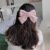 New Girl's Plush Knitted Big Bow Hairpin Korean Net Red Top Clip Sweet Hair Pin Korean Ins