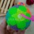 Flash 7.5 Pentagram Flexible Glue Squeeze and Sound Massage Ball Luminous Sound Elastic Ball Luminous Toy Manufacturer