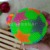 Flash 7.5 Pentagram Flexible Glue Squeeze and Sound Massage Ball Luminous Sound Elastic Ball Luminous Toy Manufacturer