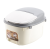 Plastic Seal Rice Bucket Japanese-Style Rice Storage Box Rice Can Cabinet Kitchen Rice Jar Insect-Proof Moisture-Proof Wet Delivery Measuring Cup