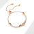 Korean Dongdaemun Ins Bracelet Gold-Plated Inlaid Zircon Birthday Gift Girlfriends' Gift Bracelet for Women