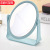 T Simple European Makeup Mirror Double-Sided Rotatable Makeup Mirror Desktop High Definition Vanity Mirror Dormitory Desktop Rotating Mirror