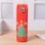 Cute Cartoon Bounce Cover Direct Drink Christmas Theme Stainless Steel Thermos Cup Student Couple Children Water Cup