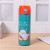 Cute Cartoon Bounce Cover Direct Drink Christmas Theme Stainless Steel Thermos Cup Student Couple Children Water Cup