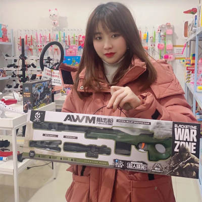 Electric M416 AMT AWM Manual Bolt Pulling M24 Sniper 98K Water Gun Children Toy Gun Wholesale