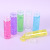 Tassel Small Long Bottle Crystal Mud with Snowflakes Gold Foil Accessories 6 Color Pack Factory Direct Sales DIY Slime 
