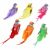 Simulation Feather Bird Foam Paw Iron Wire Green Plant Binding Gardening Garden Decoration