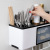 Kitchen Rack Wall Storage Seasoning Box Knife Rack Punch-Free Multi-Function Draining Storage Box