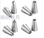 Kitchen Stainless Steel Nozzle Cake Icing Piping Tips Cake Decorating Baking Supplies Fondant Pastry