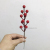 Cheap Red Gold Mixed Hybrid Flower Cherry Stamens Berries Bundle DIY Cake Christmas Wedding Gift Box Wreaths Craft Decor